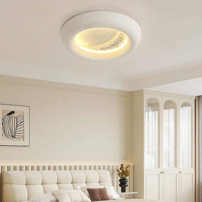 Modern Round Resin Wall Light