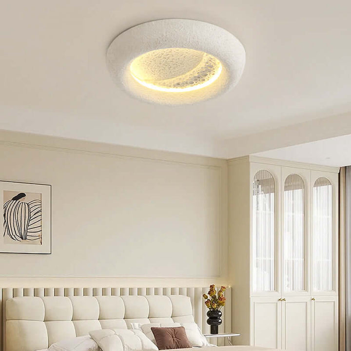 Modern Round Resin Wall Light