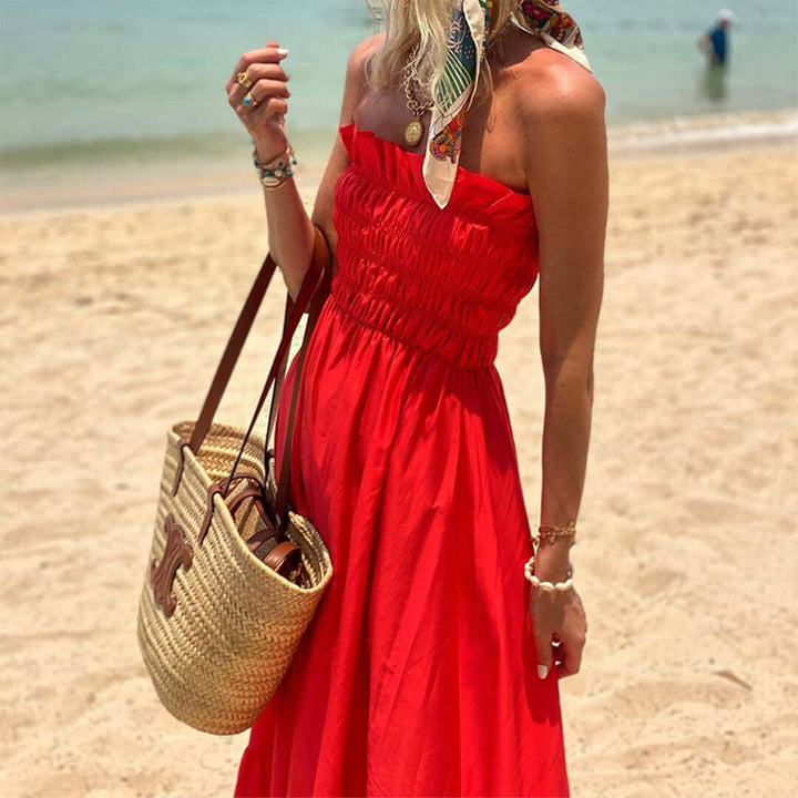 Summer Maxi Dress - Casual Tube Style