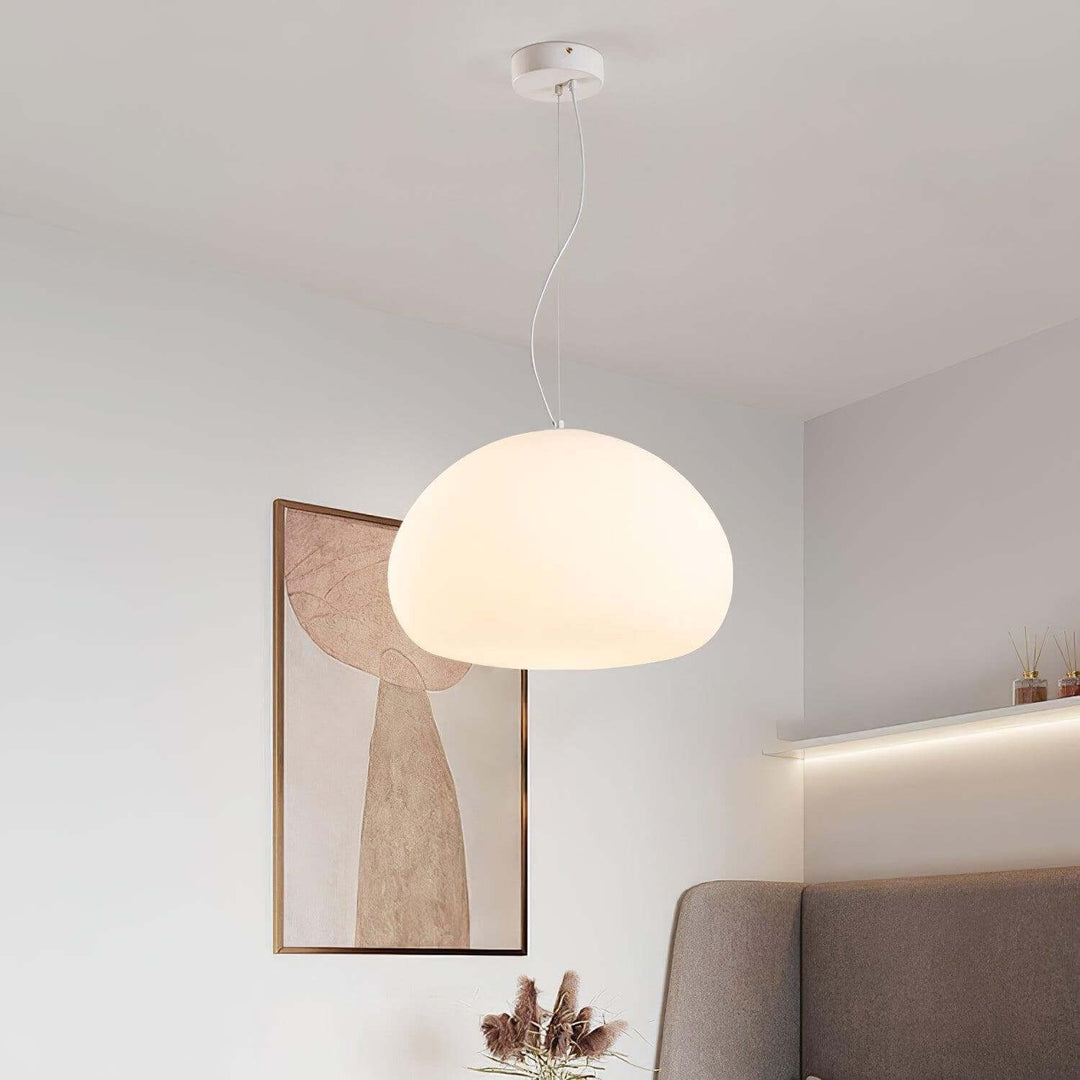 Glass Globe Pendant Light Fixture