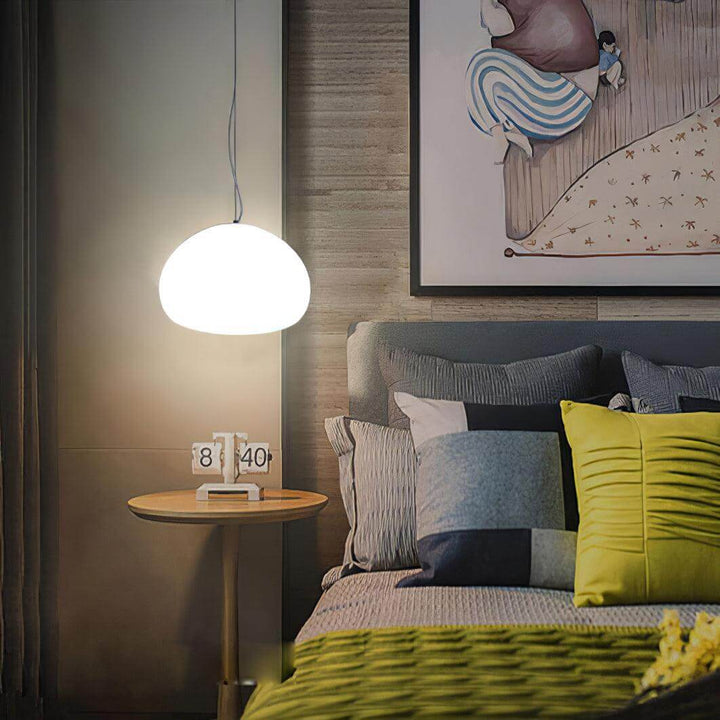 Glass Globe Pendant Light Fixture