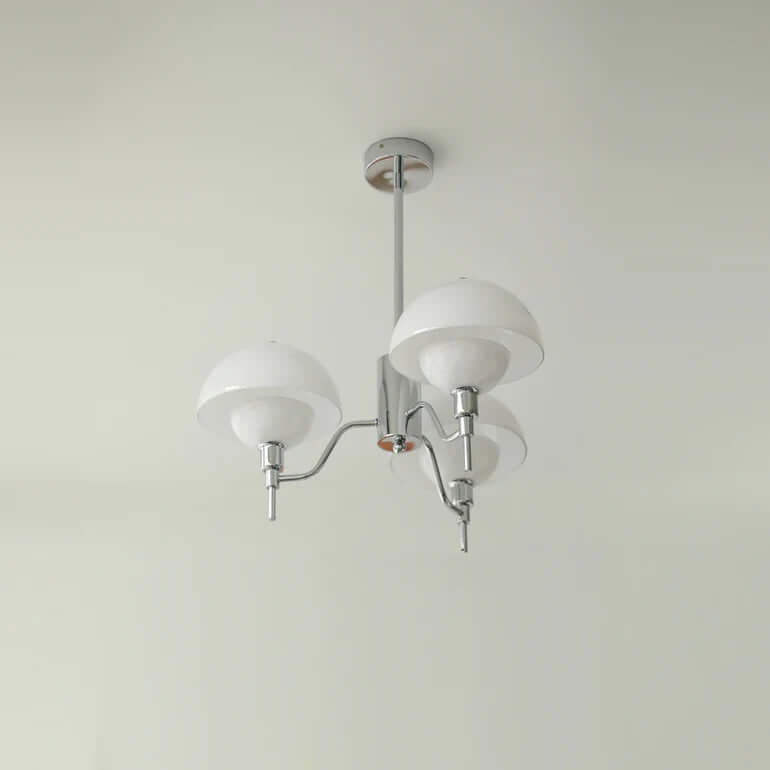 Elegant Cream Bubble Chandelier