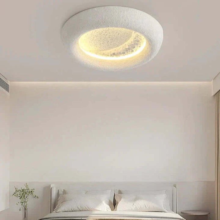 Modern Round Resin Wall Light