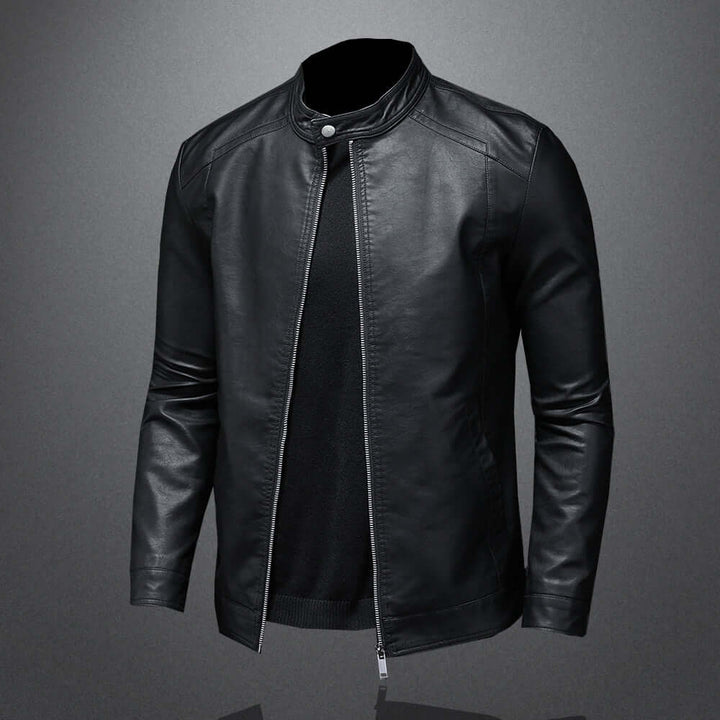 Classic Style Biker Jacket for Men