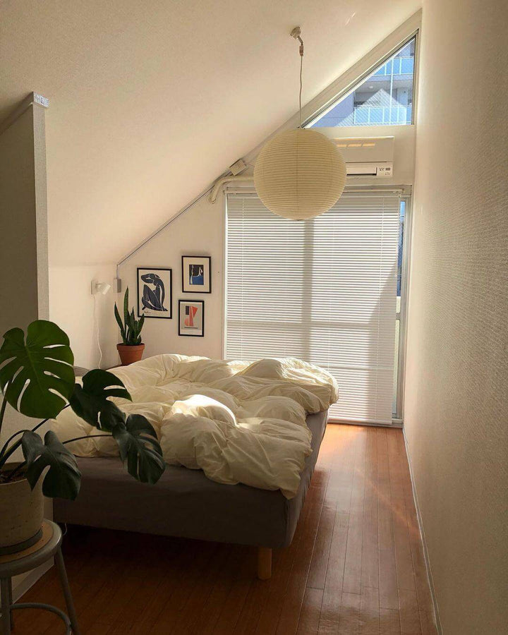Japanese Pendant Lamp with Wire