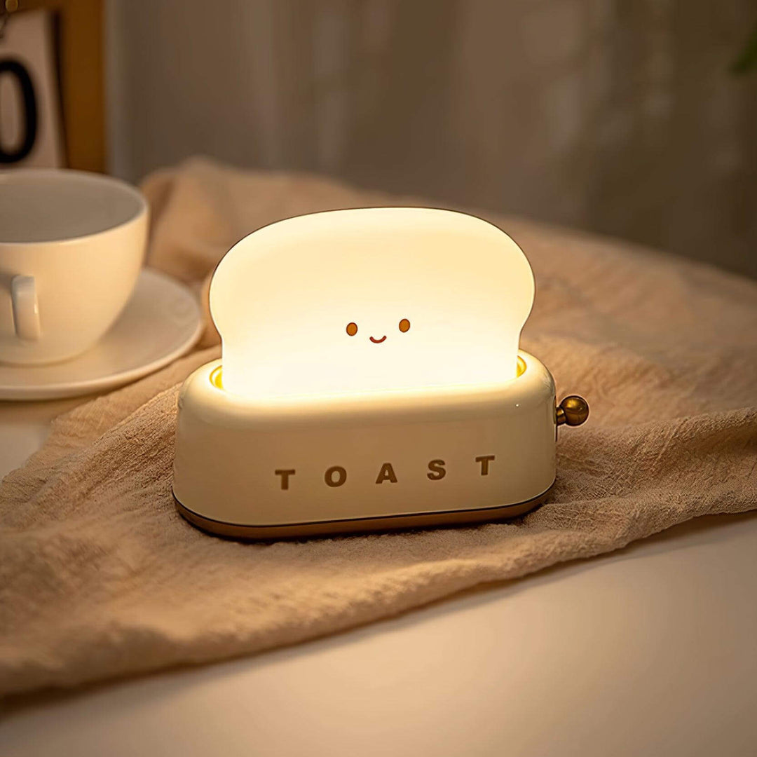 Rechargeable Toaster Lamp, Battery Desk Light