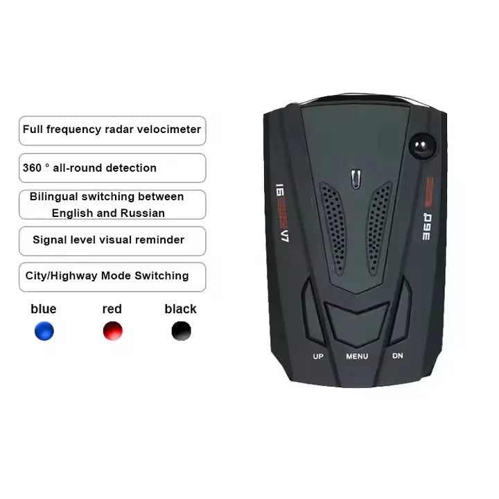 Long-Range Radar Detector for Safe Driving