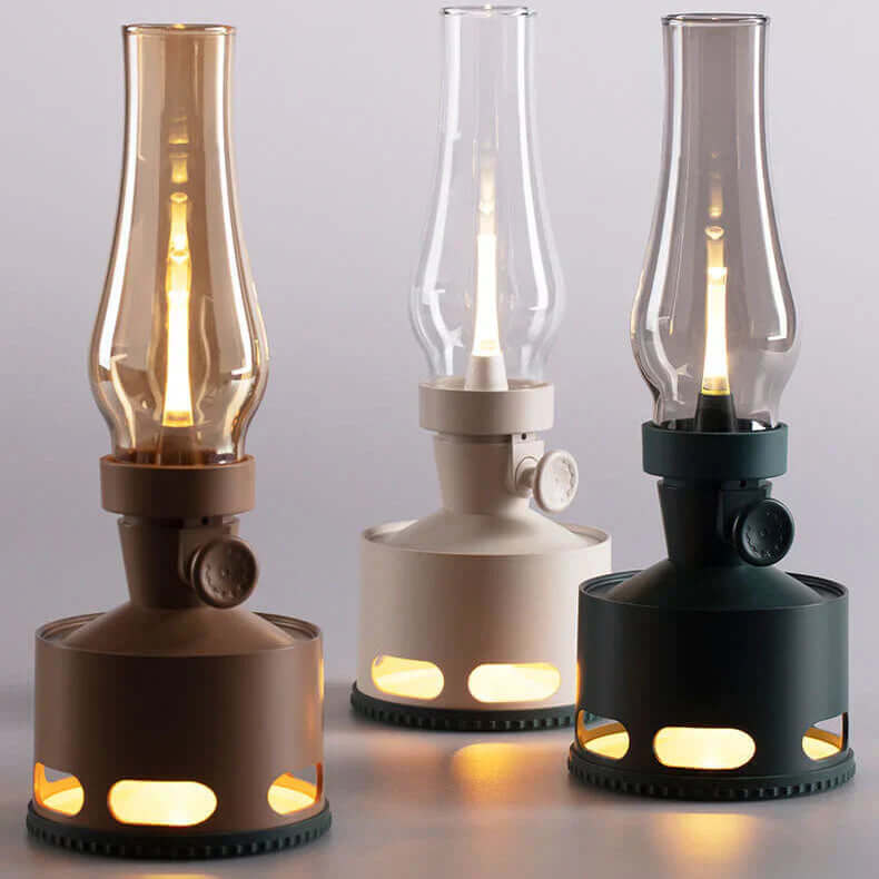 Vintage Style LED Lantern - Battery USB Charging