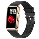 Gold dial with black strap