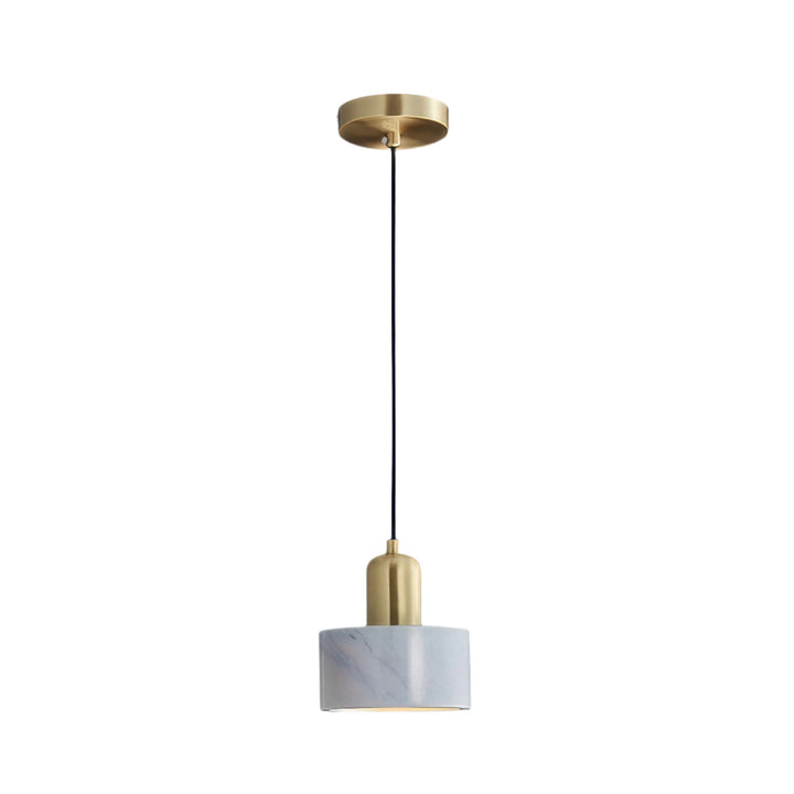 Cylinder Pendant Light - Japanese Style Hanging Lamp