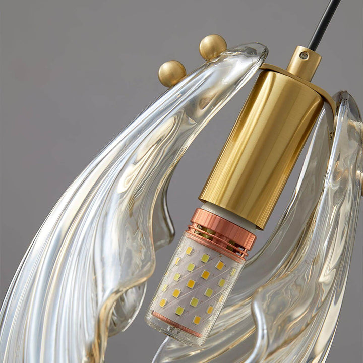 Seashell Glass Pendant Light