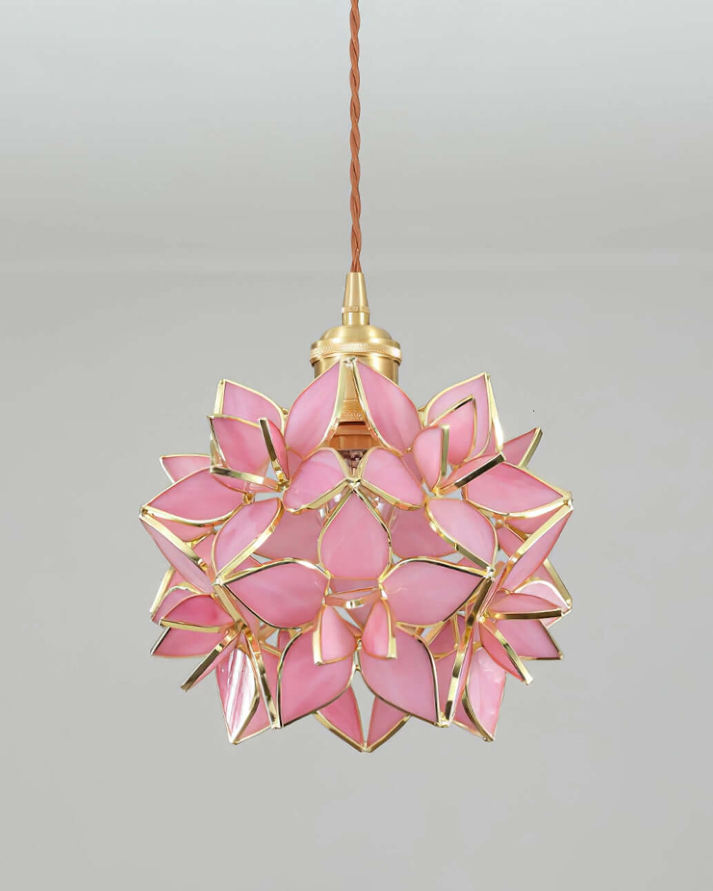 Capiz Shell Pendant Light, 20cm, Elegant Hanging Lamp