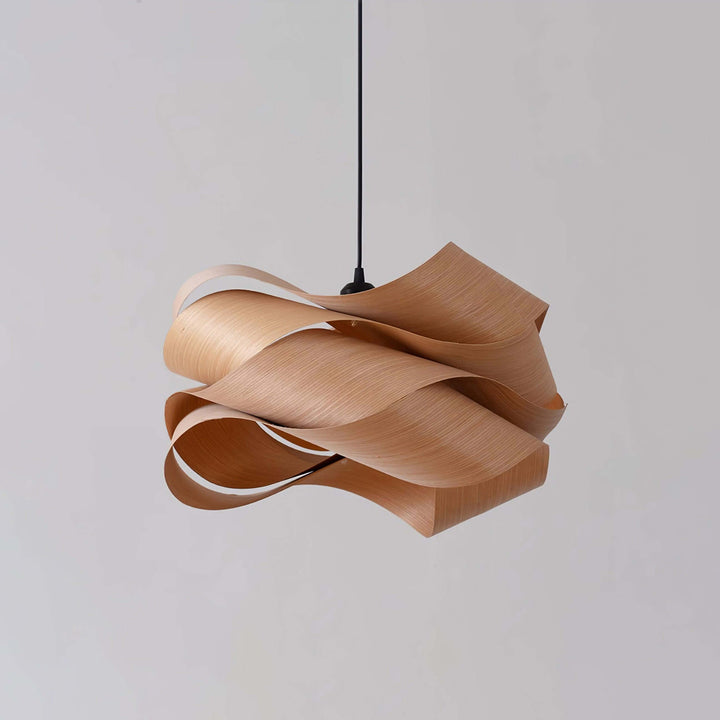 Handcrafted Wood Pendant Light