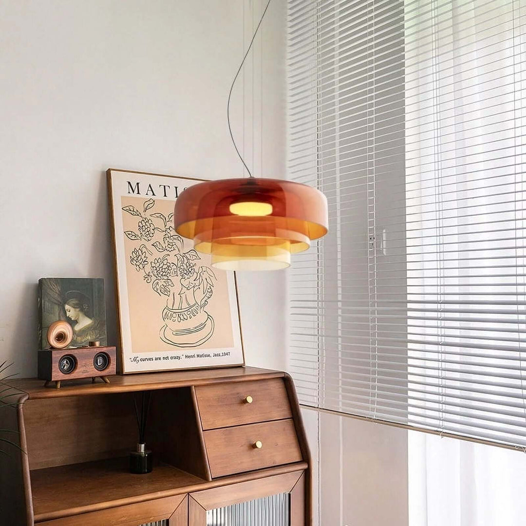 Nordic Style Glass Pendant Light Fixture