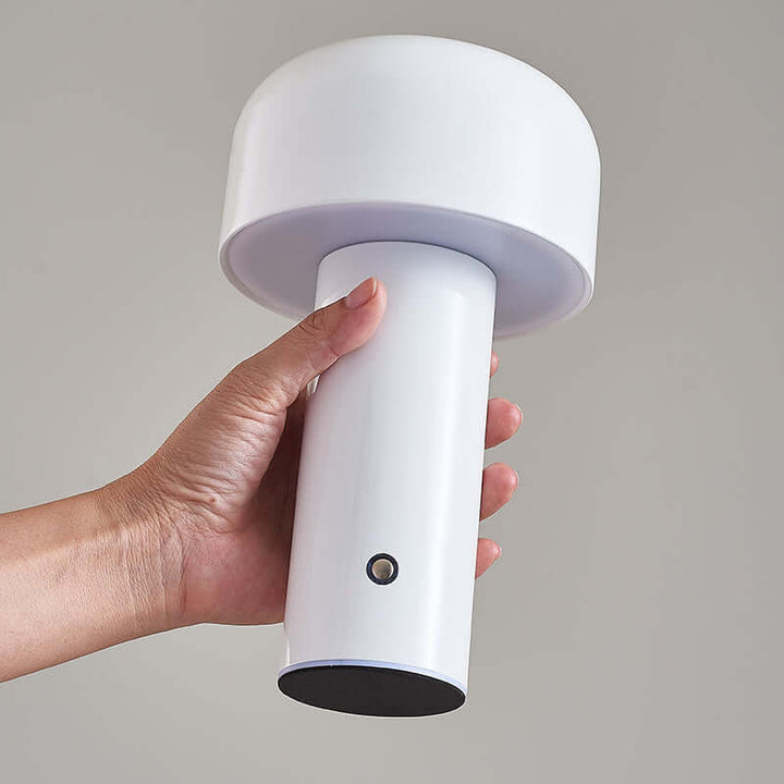 Cordless Mushroom Lamp with 3 Dimming Modes