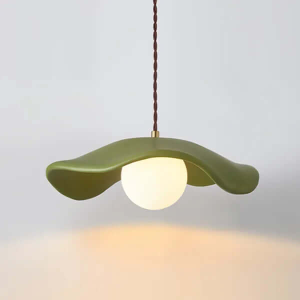 Wabi Sabi Lotus Leaf Pendant Light