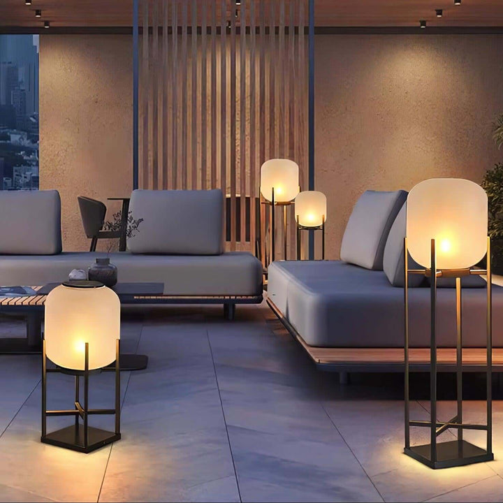 Solar Outdoor Floor Lamp Lantern