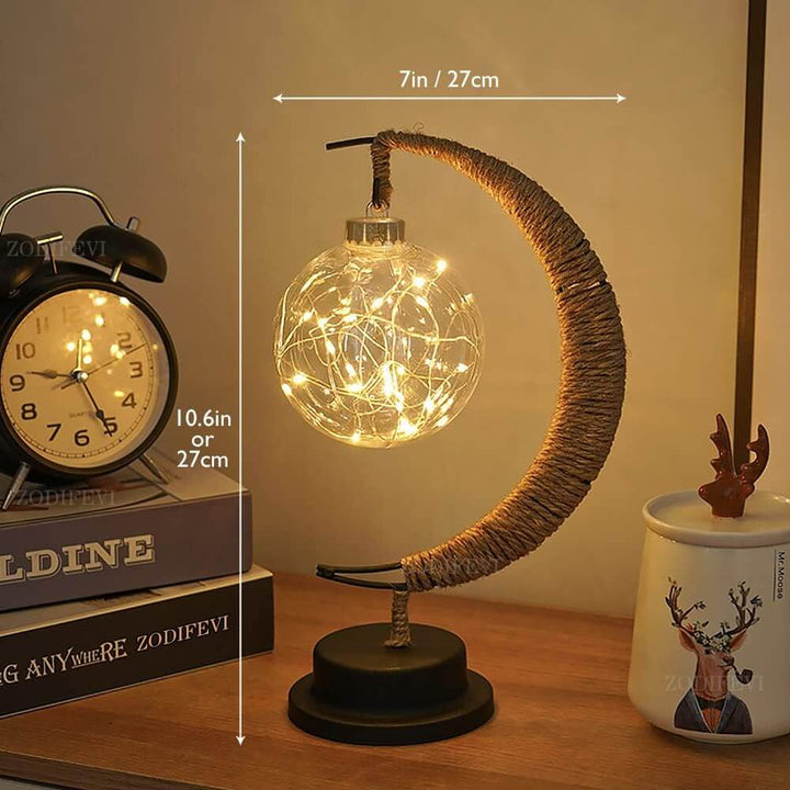 Decorative Lunar Lamp 27cm - Battery Powered