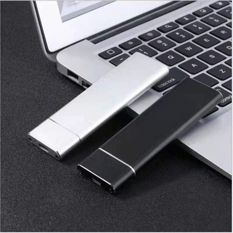 8TB Portable SSD External Hard Drive with USB 3.1, lightweight, compact design, ideal for fast data transfers and storage.
