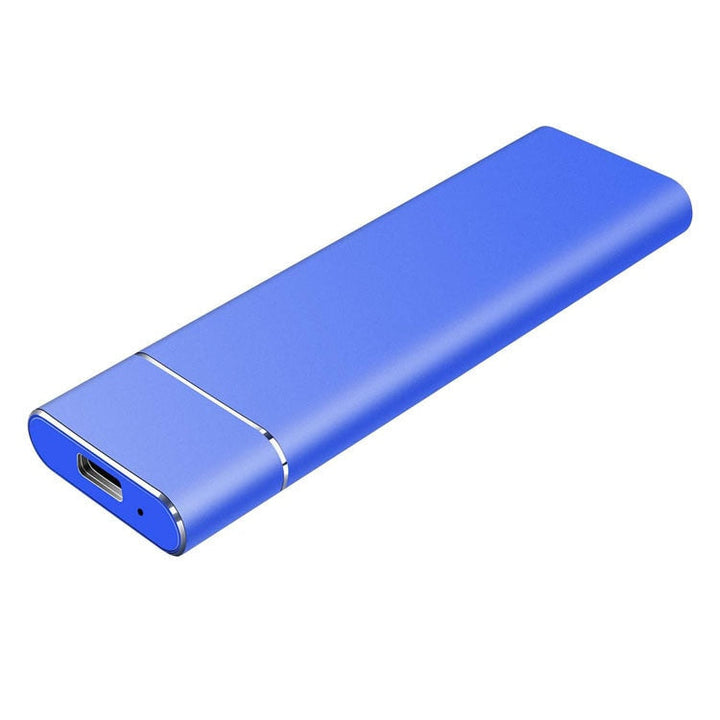 8TB Portable SSD External Hard Drive with USB 3.1, lightweight, compact design, ideal for fast data transfers and storage.
