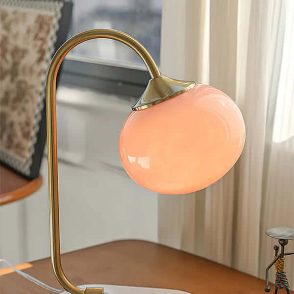 Modern Glass Globe Table Lamp