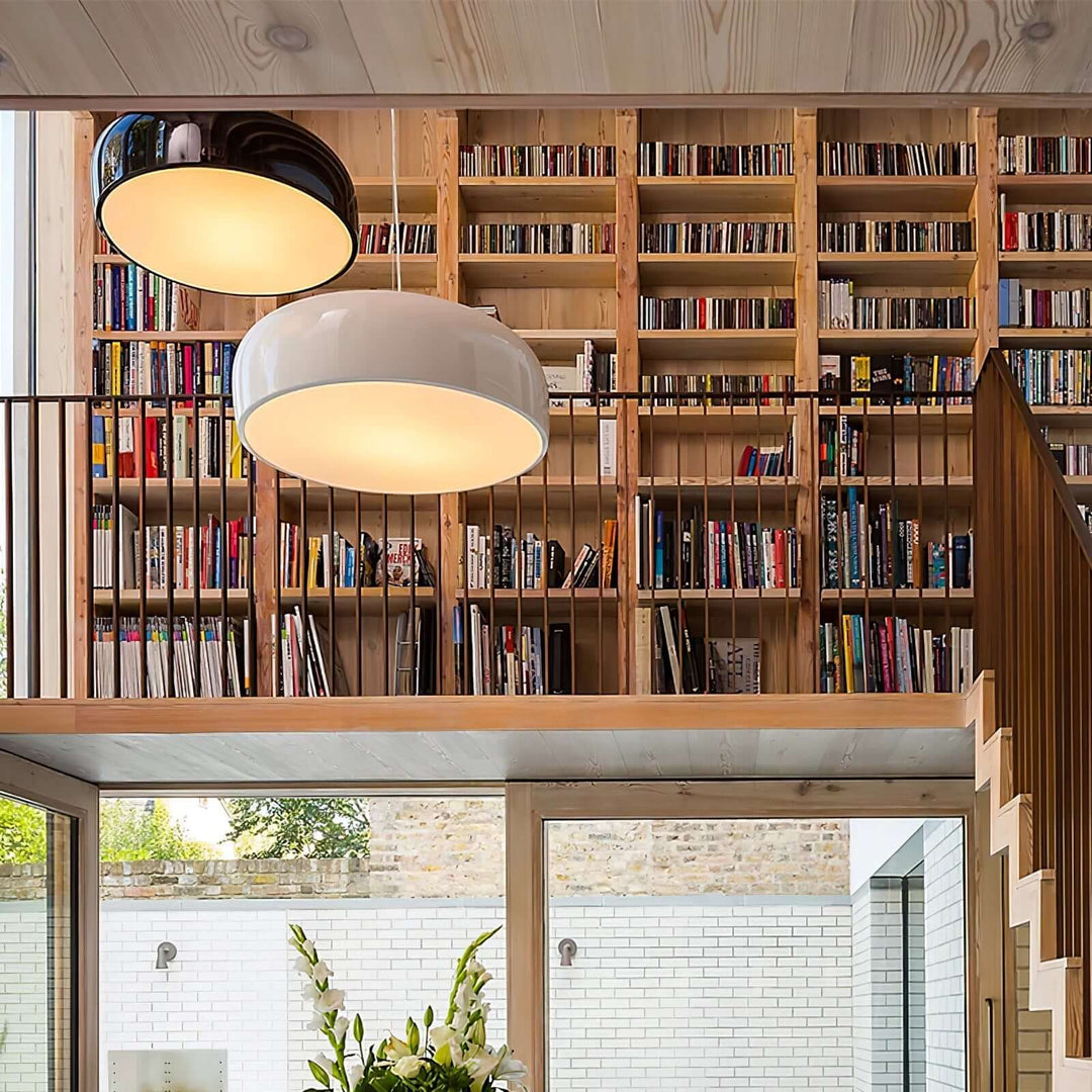 Modern Pendant Light 45/60cm - Aluminium & Polycarbonate