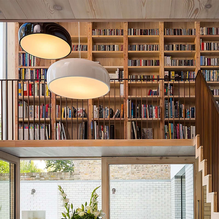 Modern Pendant Light 45/60cm - Aluminium & Polycarbonate