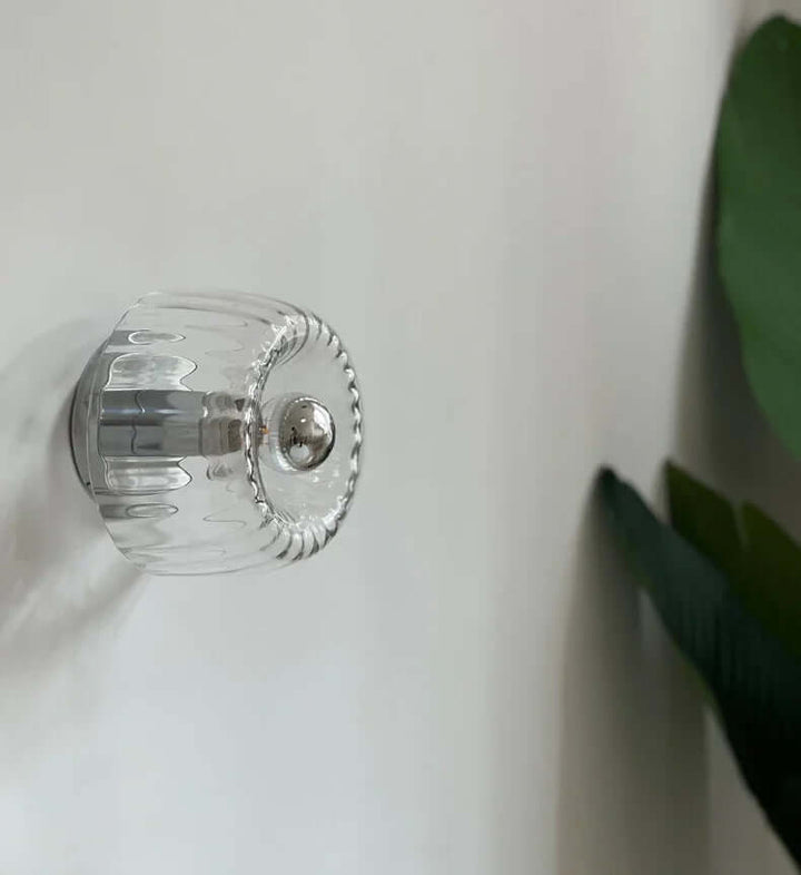 Modern Nordic Glass Wall Light Fixture