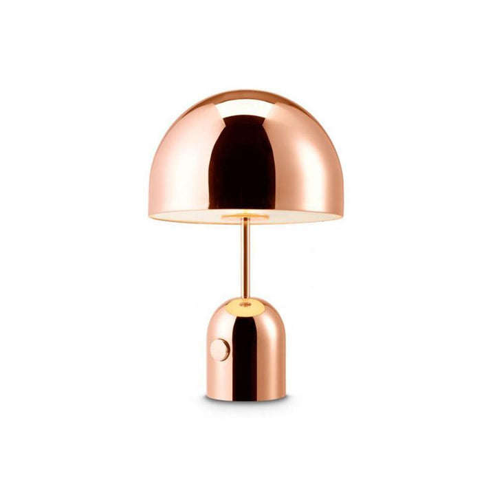 Modern Acrylic & Metal Bell Table Lamp