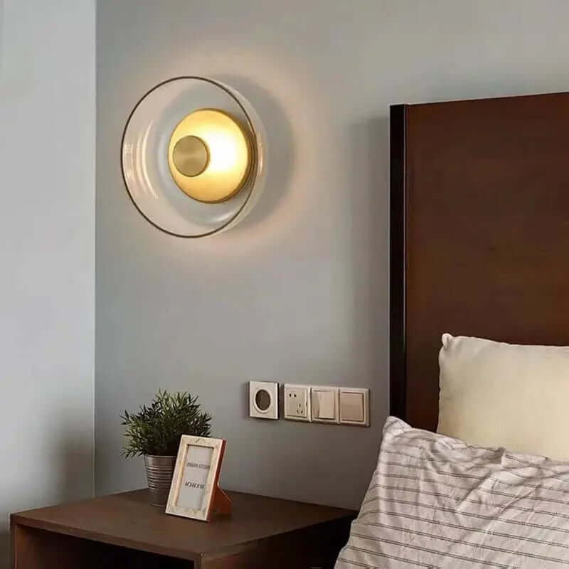 Modern Glass Wall Sconce Light - 5W LED