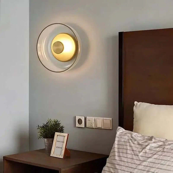 Modern Glass Wall Sconce Light - 5W LED