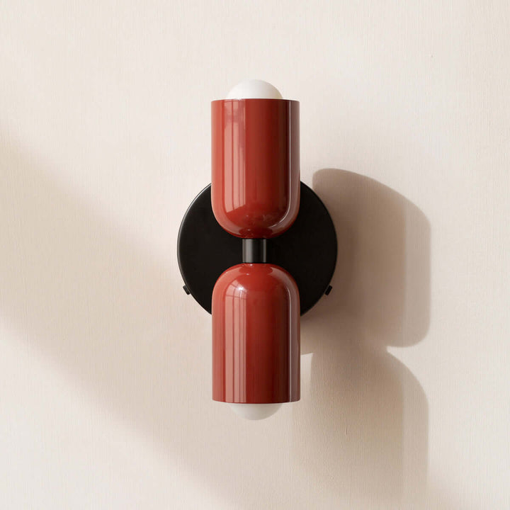 Double Head Metal Wall Light Fixture