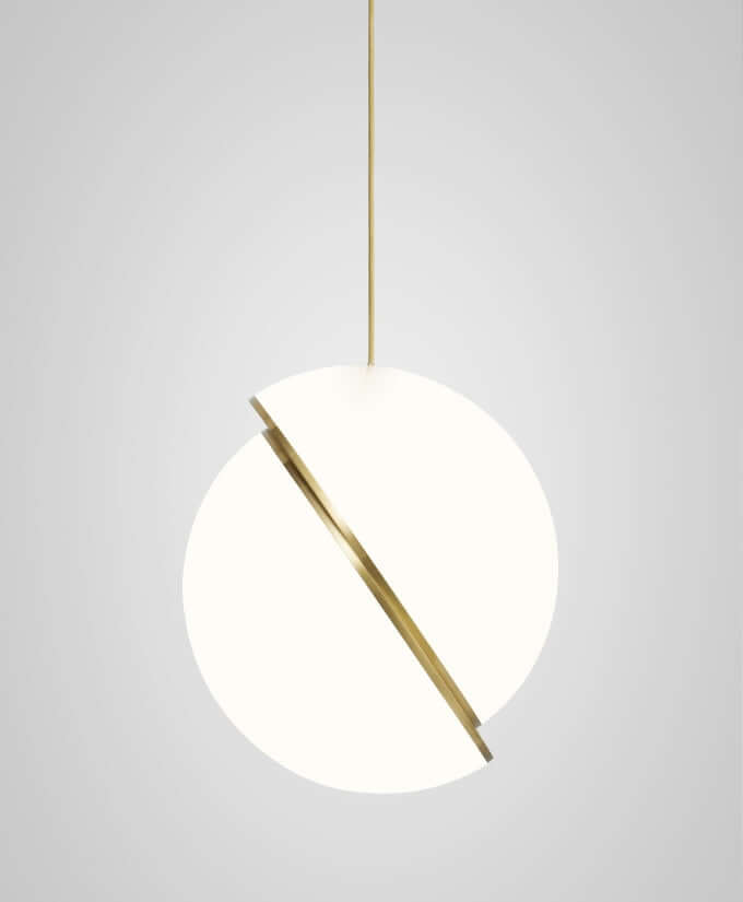 Modern Crescent Pendant Lamp