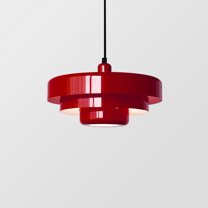 Iron Pendant Light 35cm Industrial Hanging Lamp
