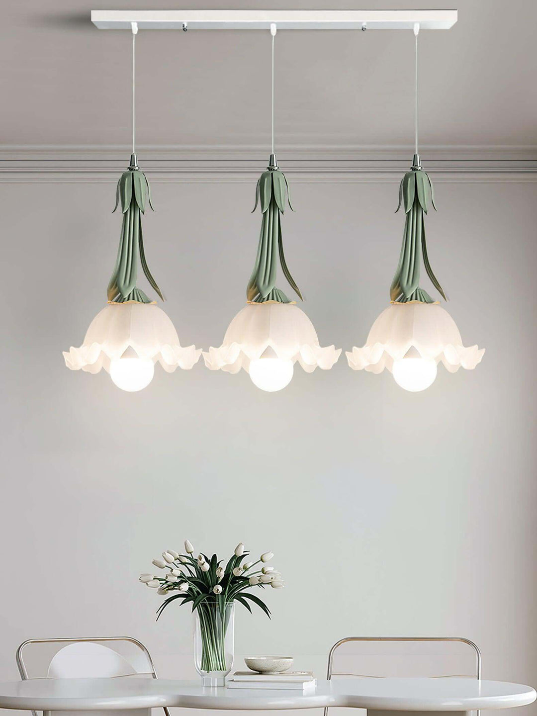Elegant Flower Pendant Light