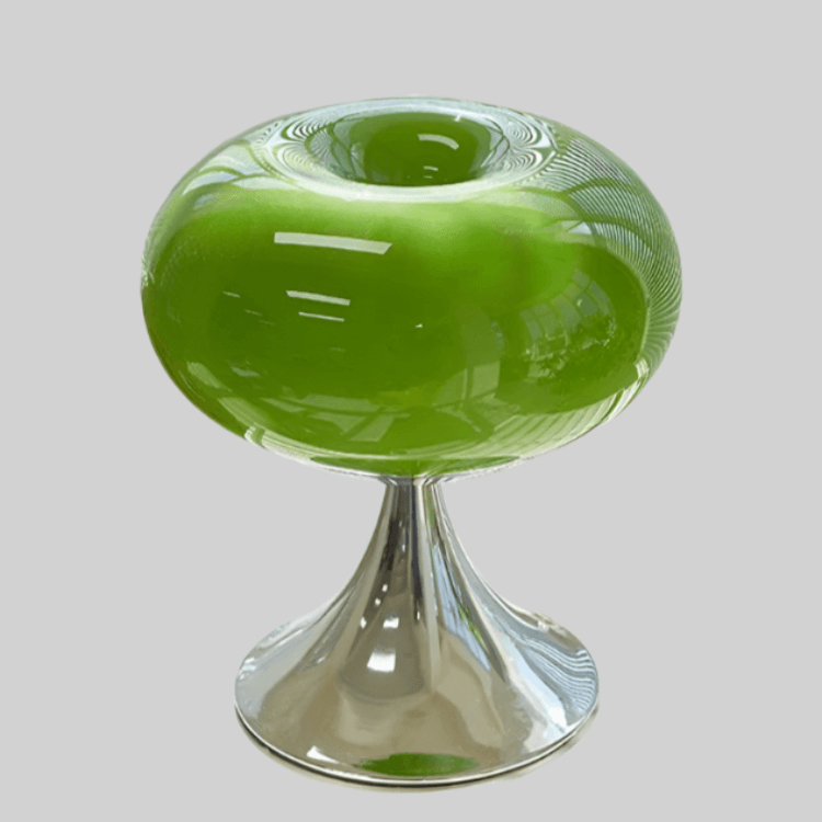 Vintage Apple Glass Table Lamp