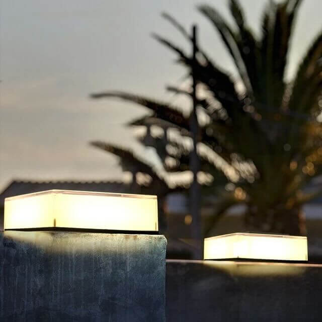 Solar LED Outdoor Wall Light - IP65 Waterproof