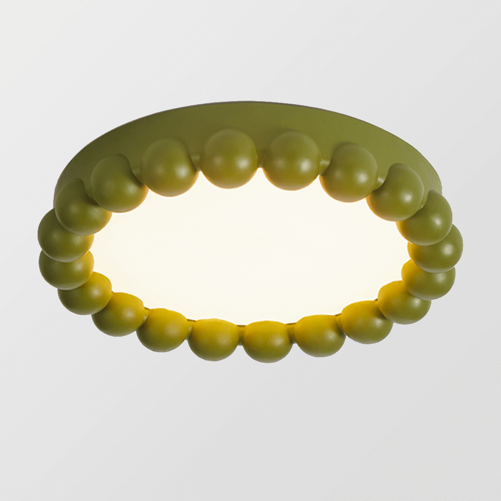Modern Resin Ceiling Light with Acrylic Diffuser