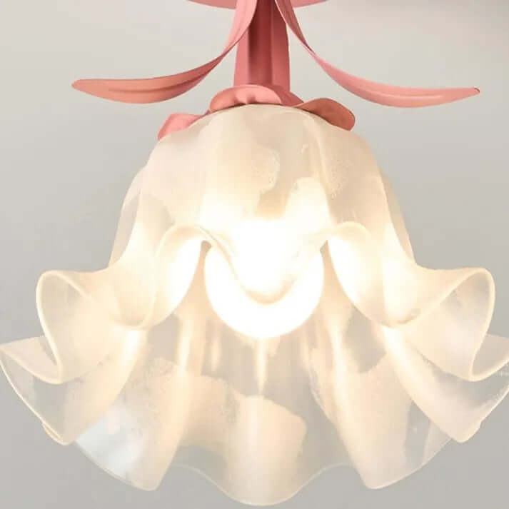 Tiffany Style Mini Floral Ceiling Light