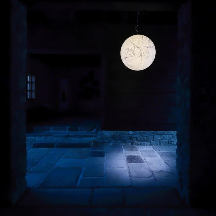 Silk Pendant Lamp with Soft Ambient Glow