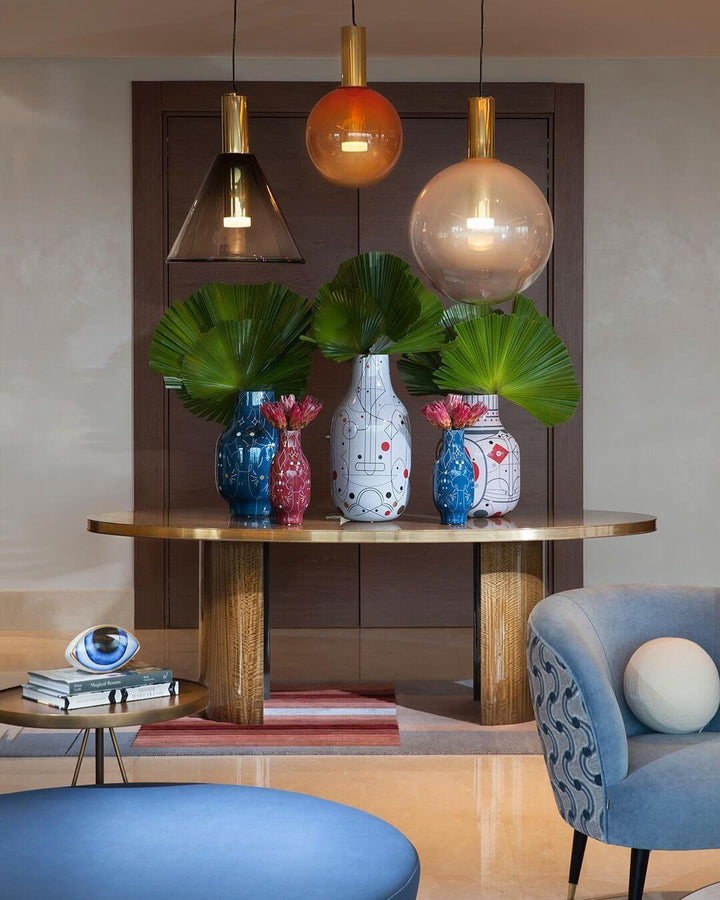 Modern Glass Pendant Lamp for Ambient Lighting