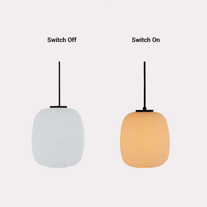 Waterproof Outdoor Pendant Lantern - Retro Metal Design