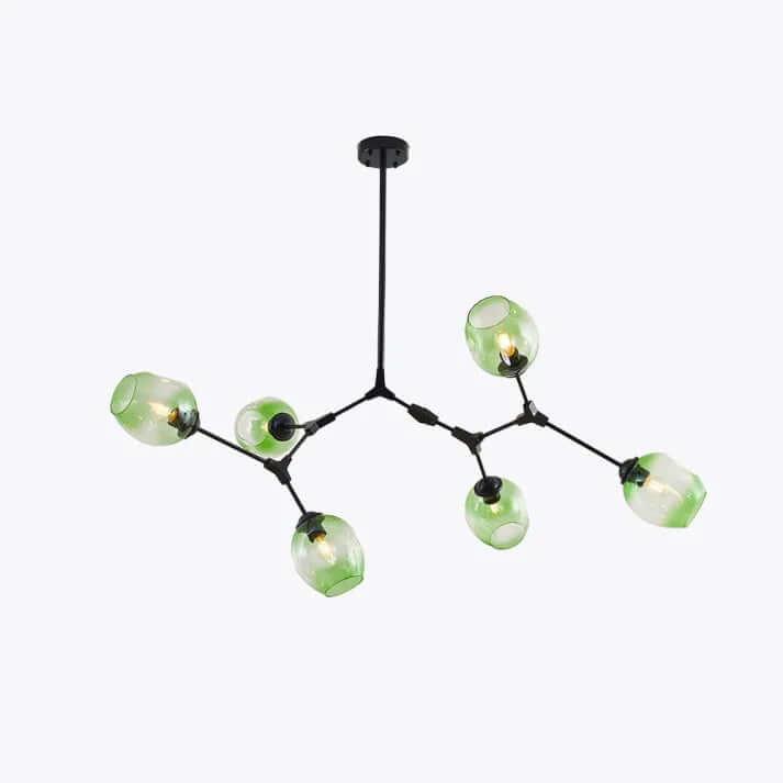 Modern Bubble Glass Sputnik Chandelier