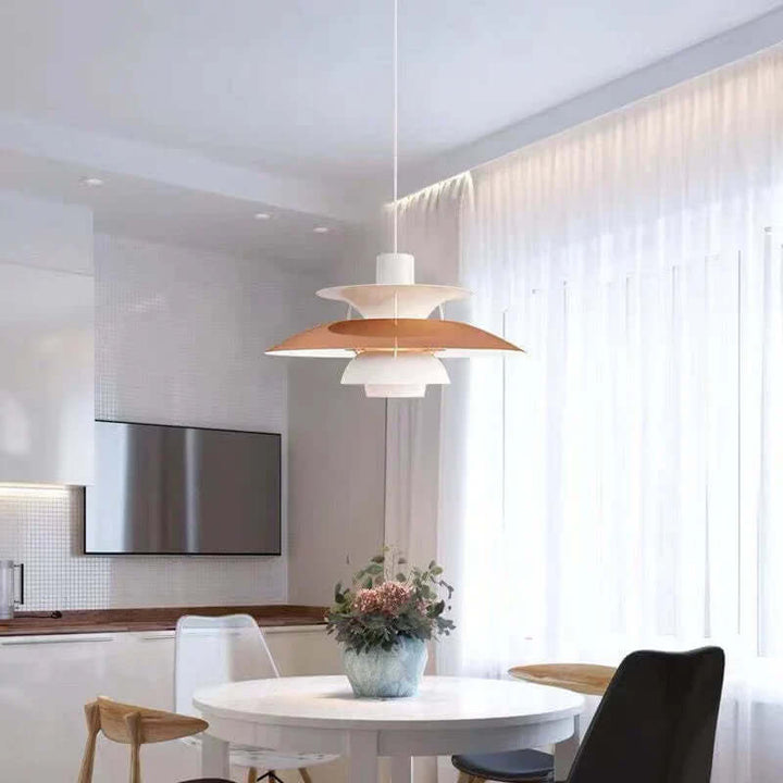 Modern LED Hanging Lamp with Shade