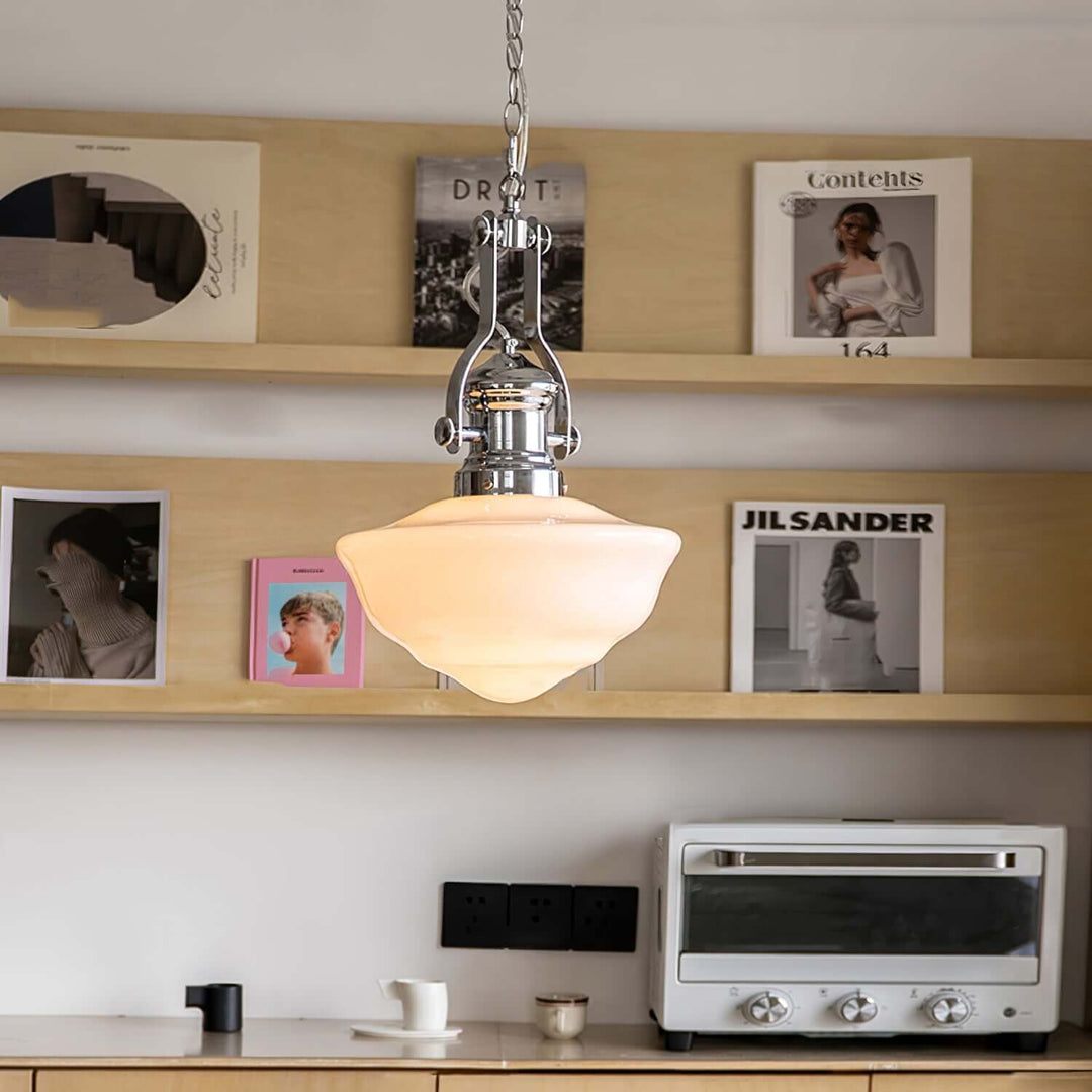 Handcrafted Glass Pendant Light