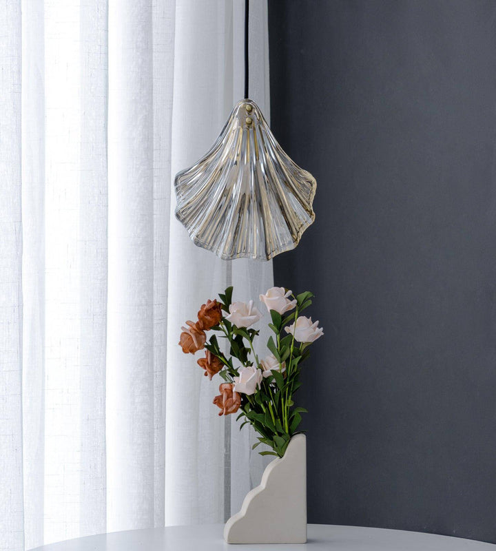 Seashell Glass Pendant Light
