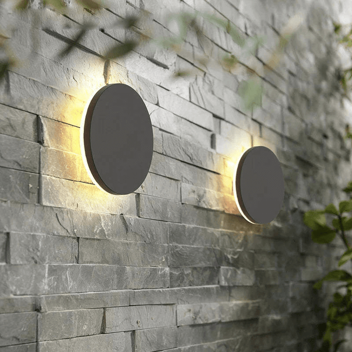 Outdoor LED Wall Lamp - Circular/Square - Modern Design
