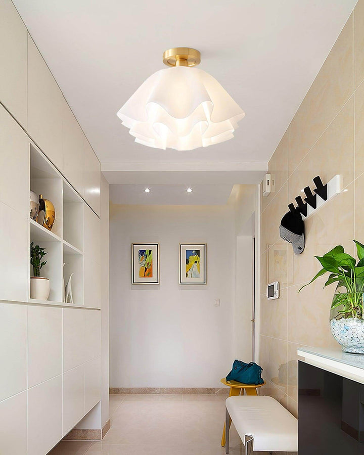 Modern Copper Ceiling Light Fixture