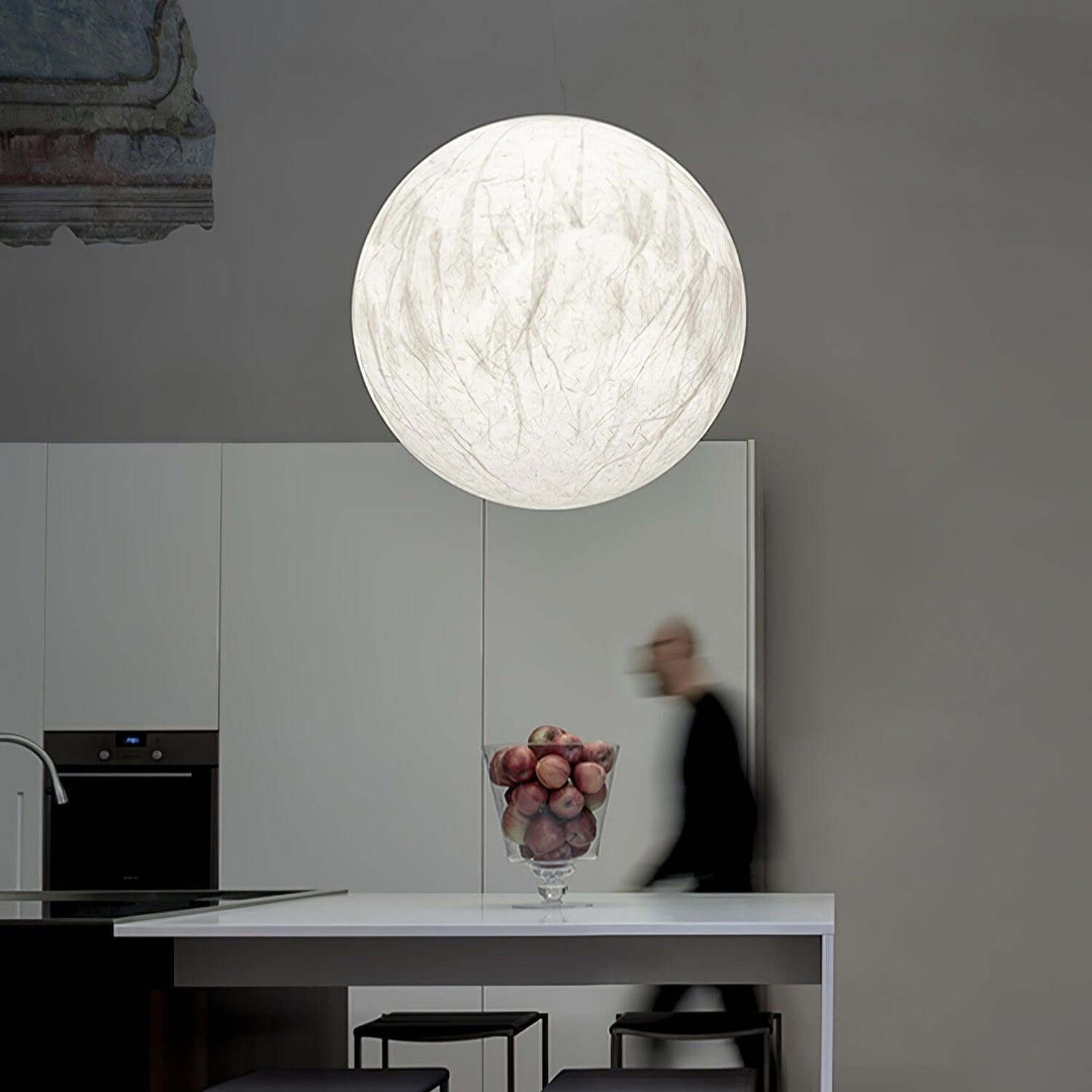 Silk Pendant Lamp with Soft Ambient Glow
