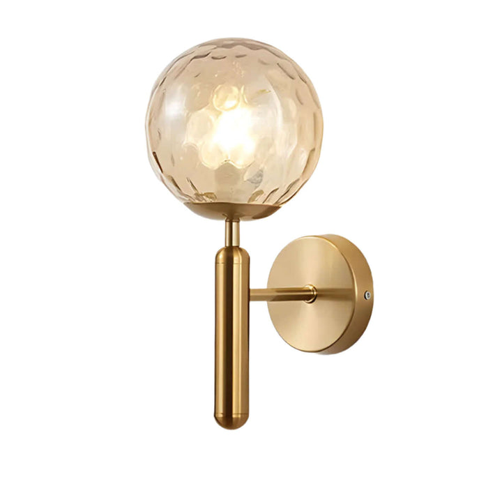 Mid-Century Modern Glass Wall Lamp